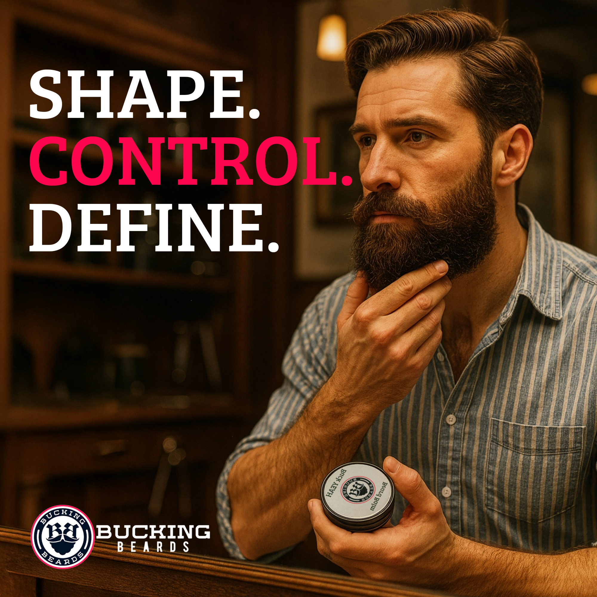 Hypoallergenic, Cruelty-Free, Vegan Buck YEAH - Beard Balm