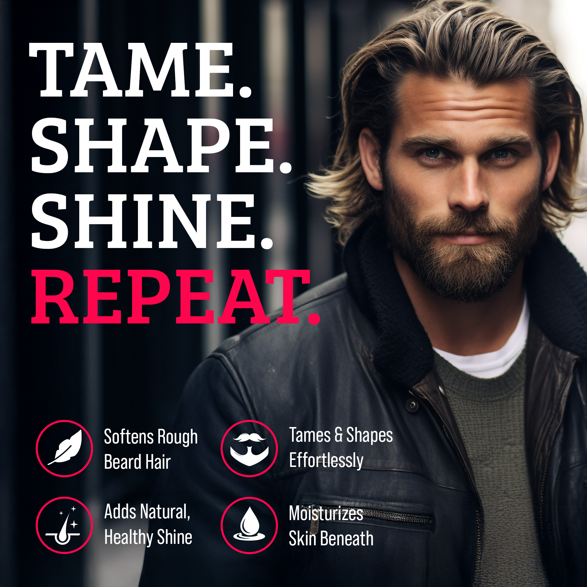 Hypoallergenic, Cruelty-Free, Vegan Buck YEAH - Beard and Scruff Cream