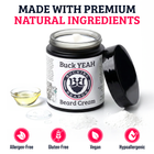 Hypoallergenic, Cruelty-Free, Vegan Buck YEAH - Beard and Scruff Cream