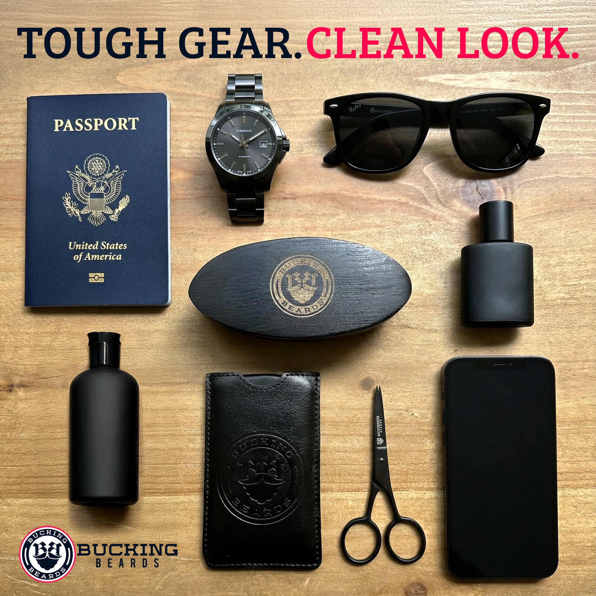 Hypoallergenic, Vegan Beard Kit