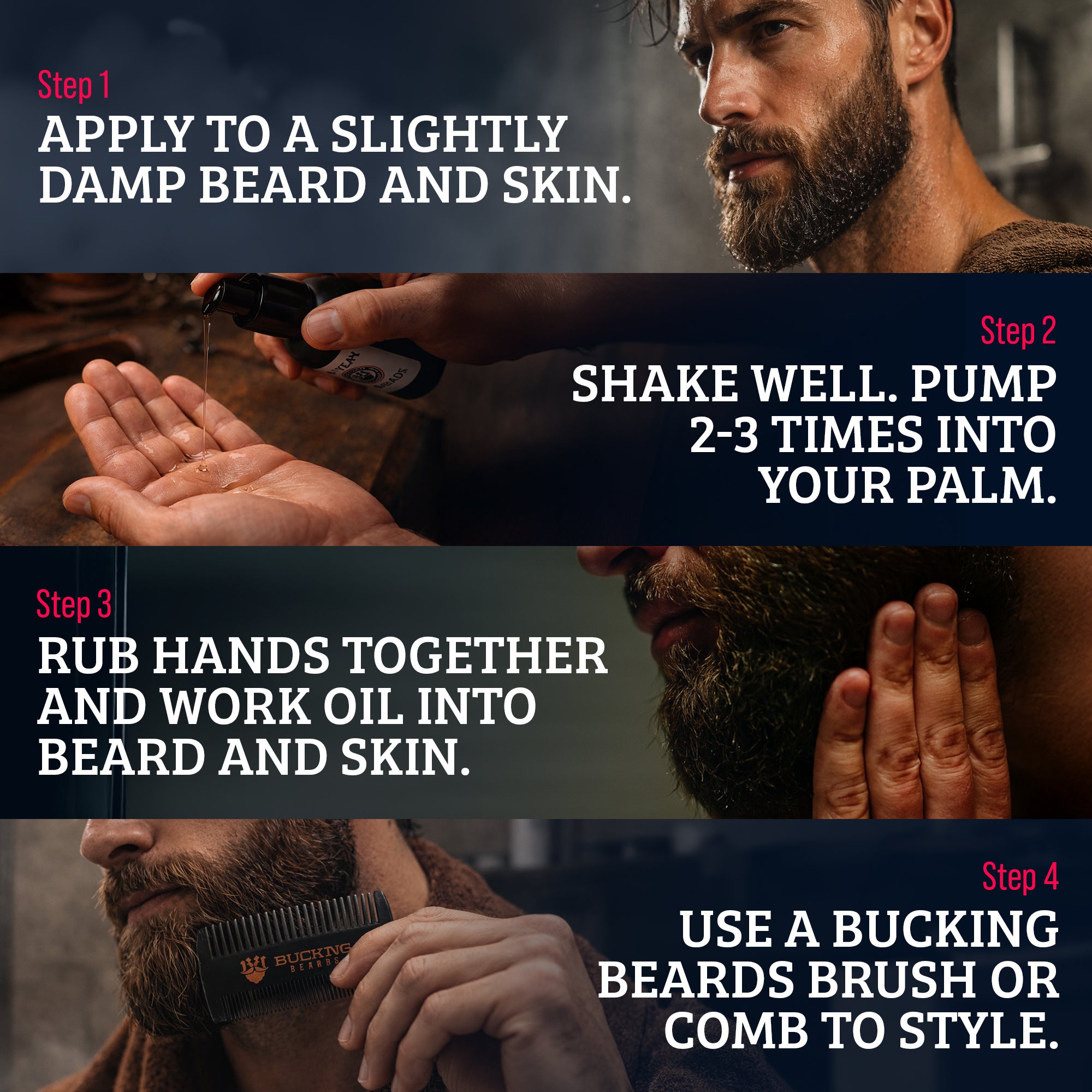 Hypoallergenic, Cruelty-Free, Vegan Buck YEAH - Beard Oil