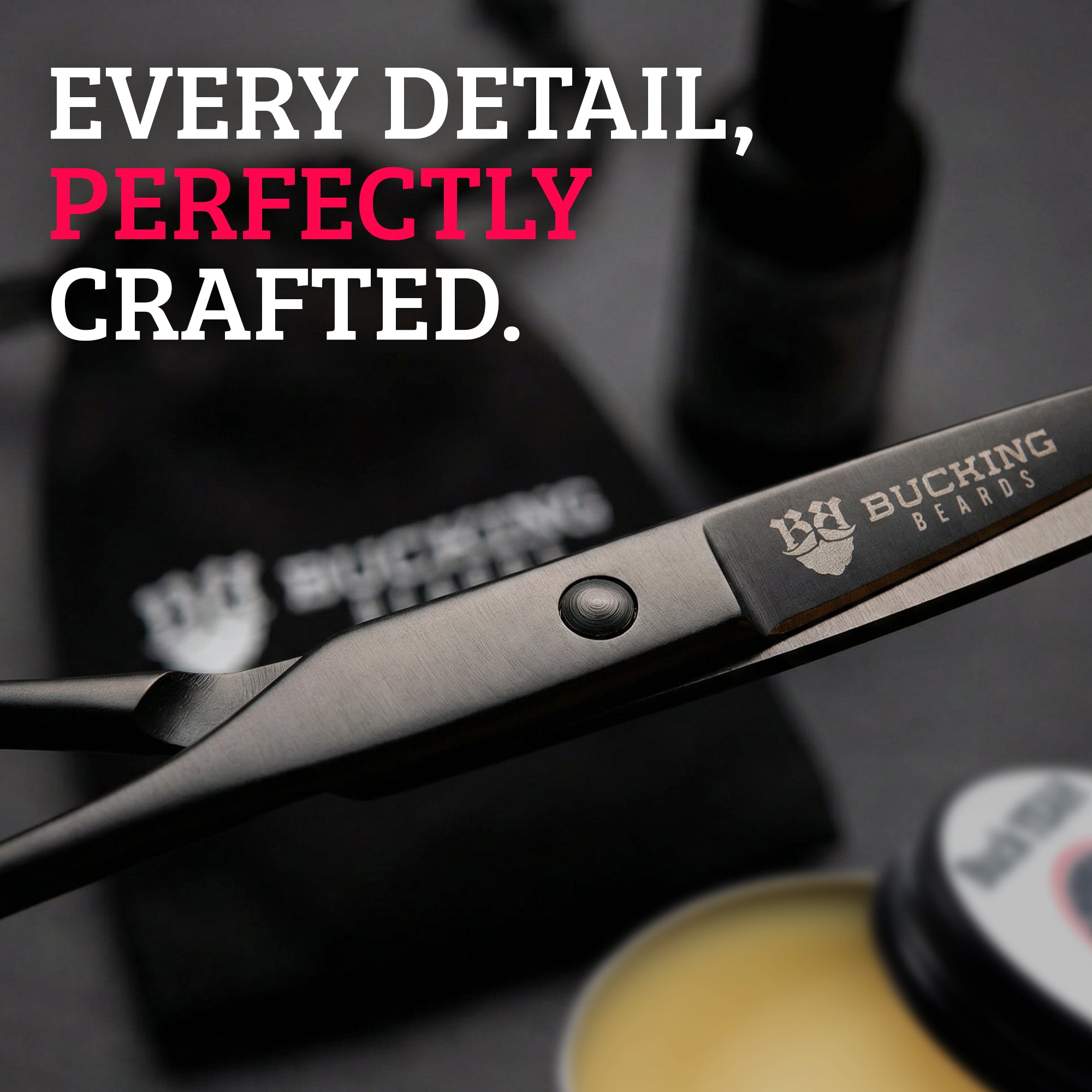 Hypoallergenic, Eco-Friendly, Cruelty-Free, Vegan Beard Kit