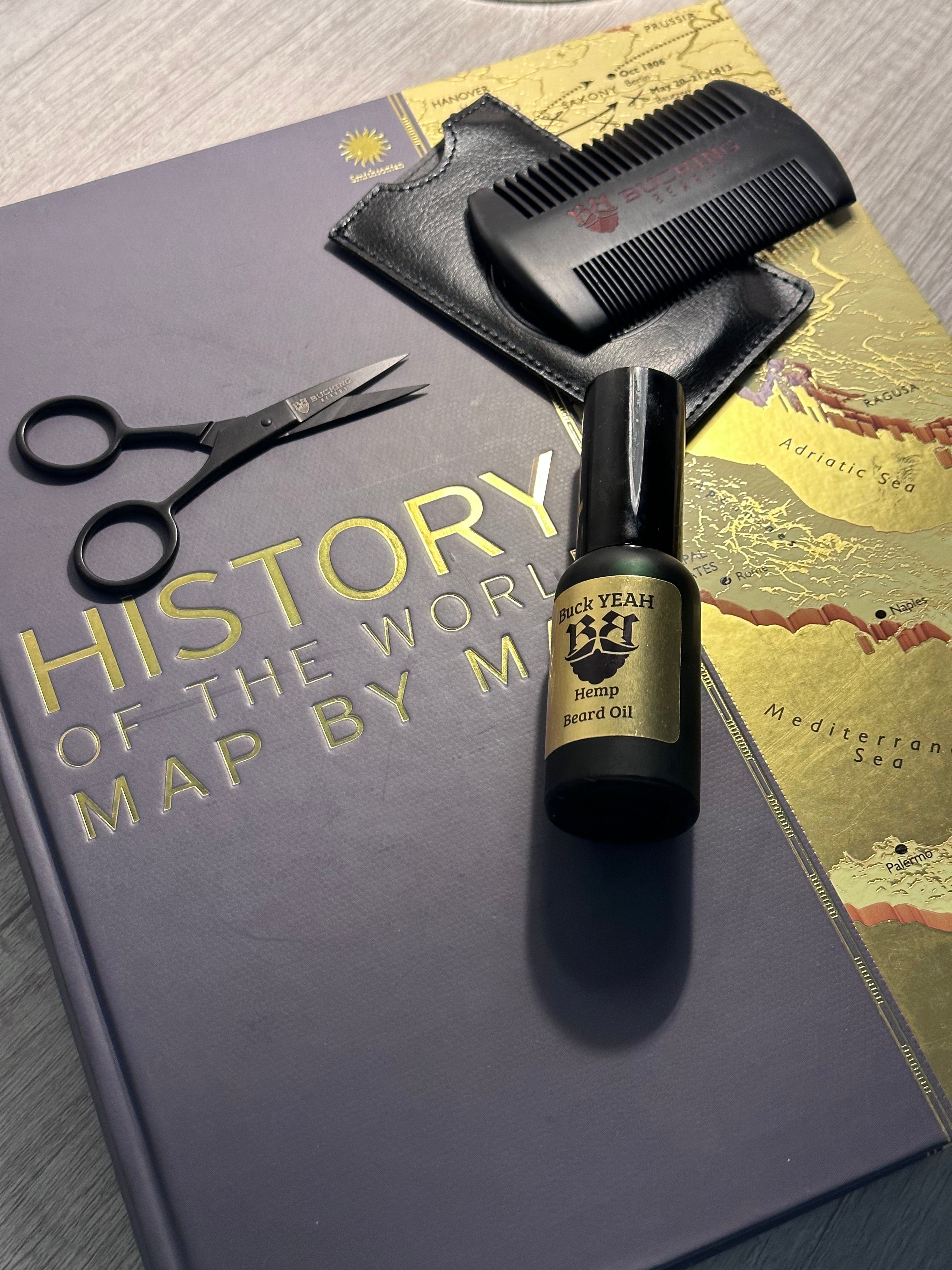 Hypoallergenic, Eco-Friendly, Cruelty-Free Buck YEAH - Soothing and Hydrating Beard Oil