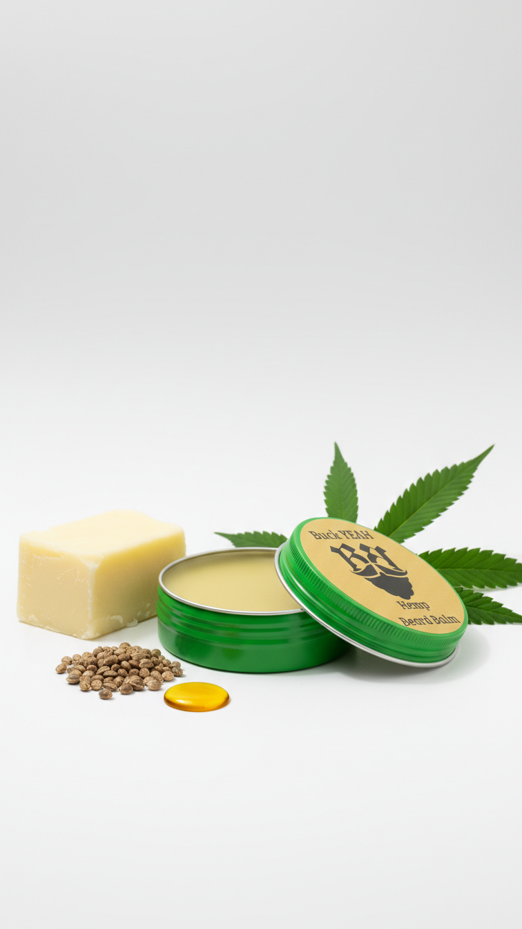 Hypoallergenic, Cruelty-Free, Vegan Buck YEAH - Soothing and Hydrating Beard Balm