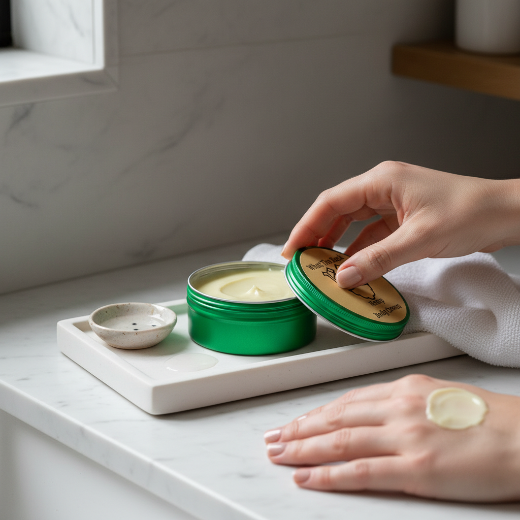 Hypoallergenic, Eco-Friendly, Cruelty-Free, What The Buck - Soothing and Hydrating Body Cream