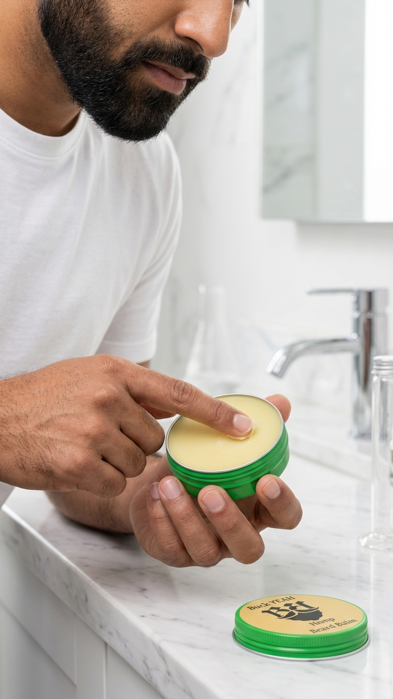 Hypoallergenic, Cruelty-Free, Vegan Buck YEAH - Soothing and Hydrating Beard Balm