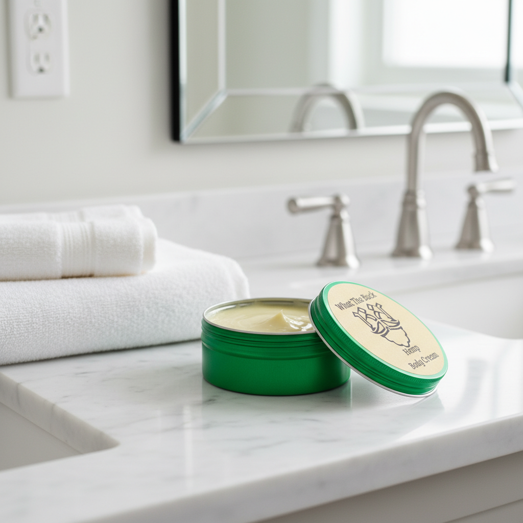 Hypoallergenic, Eco-Friendly, Cruelty-Free, What The Buck - Soothing and Hydrating Body Cream