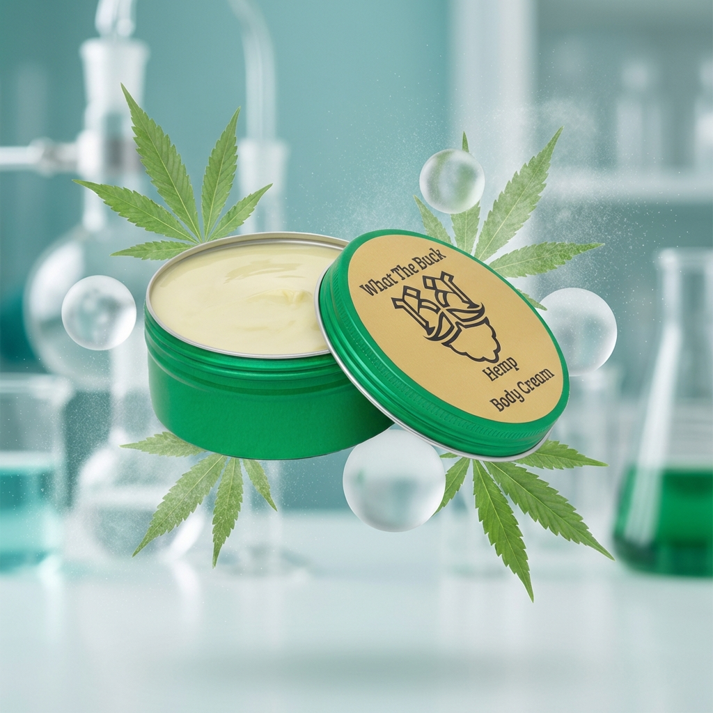 Hypoallergenic, Eco-Friendly, Cruelty-Free, What The Buck - Soothing and Hydrating Body Cream